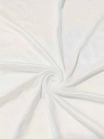 Women's Y2K-Inspired Graphic Print Tank Top - Stretchy Polyester & Spandex Blend, Crew Neck, Machine Washable - Perfect for Spring/Summer/Fall, White with Pinkish-Purple Hair Accessories Design SS69