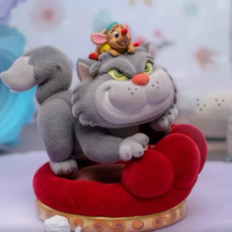 Disney Cat Party Cosbi Blind Box Cute Marie Cat Lucifer Fluffy Q - Version Anime Figure Collection Model Decor Toy Christmas Gifts - SS69