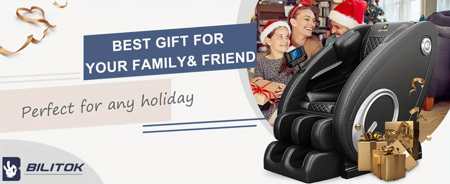 Massage Chair Recliner, Massage Chair Zero Gravity Full Body With Heating, Airbags, Foot Roller, Touch Screen, Ideal For My Older Placed, Easy To Use At Home And In The Office SS69