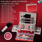 New Year Gift Cosmetic Set, Full for makeup Kit with Eyeshadow, Blush, Lipstick, Contour, Concealer, Eyeliner, Suitable for Makeup Artists and Beginners, Perfect Surprise for Friends and Family