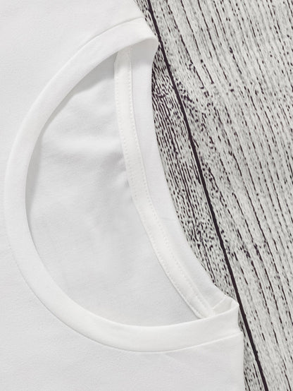 Women's Retro "CHAPPEL'S" Graphic Tee - Vintage 1950s Pin-Up Design, Short Sleeve Crew Neck, Lightweight Polyester Blend, Casual Summer & Spring Top, Machine Washable SS69