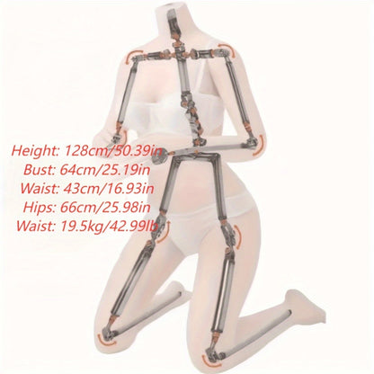 Life-sized Adult Female Doll with Vagina, Anus And Breast, for Masturbation, Made Of TPE Material, A Complete Adult Toy Suitable for Couples, Super Soft Touch, Perfect Partner for Lonely People, A Unique Gift for Special Nigh SS69