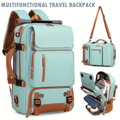 Large Capacity Laptop Backpack Compatible for 16-Inch Notebooks - Lightweight Soft Travel Hiking Bookbag with Adjustable Straps, Padded Back & Practical Pockets - Unisex Computer Backpack for, s, College ()