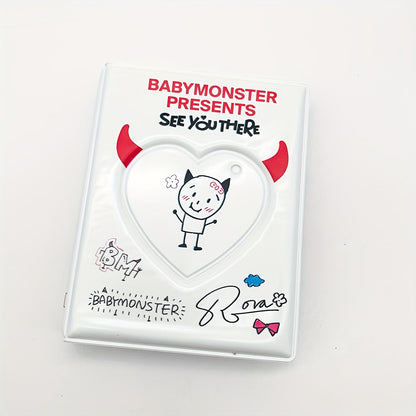 BABYMONSTER K-Pop Photocard Album - Faux Leather, Rectangular Storage for Rami, Ahyeon, Rora, Asa, Rukka, Chiquita, Pharita & More SS69 10.69 2