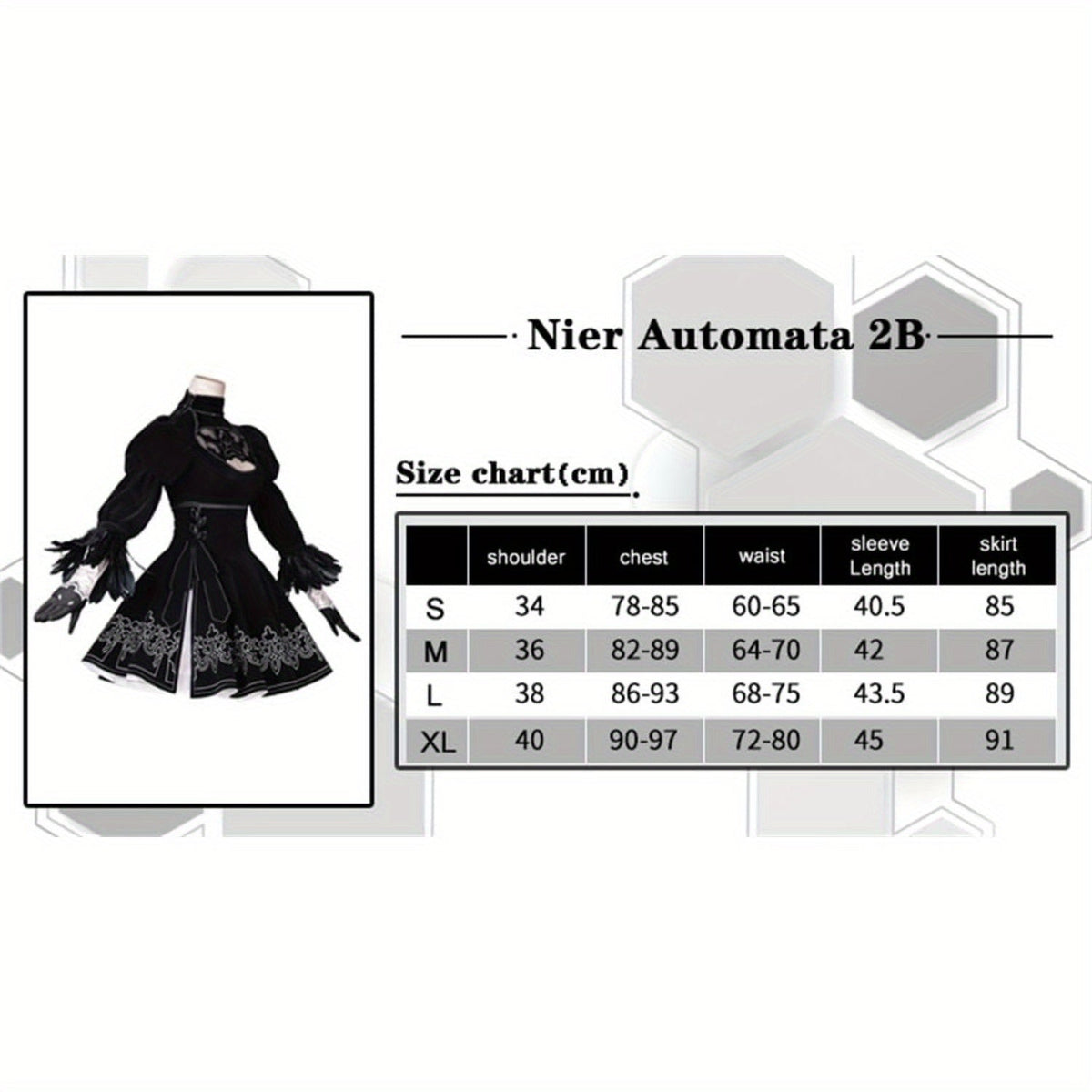 8pcs Black Gothic Sexy Halloween Outfits for Women polyester Size S-XXL for Halloween Easter Thanksgiving Christmas SS69