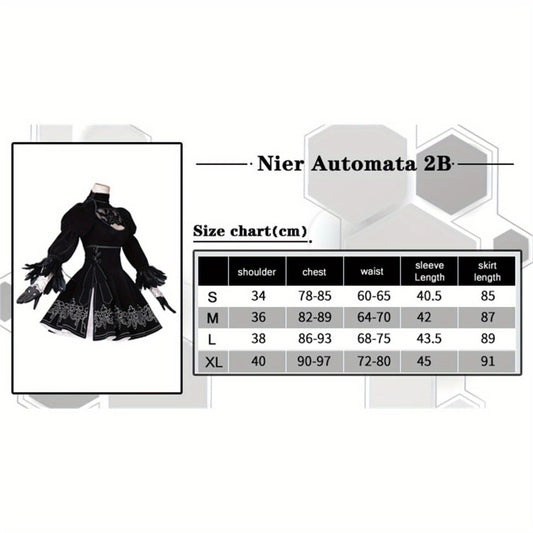 8pcs Black Gothic Sexy Halloween Outfits for Women polyester Size S-XXL for Halloween Easter Thanksgiving Christmas SS69