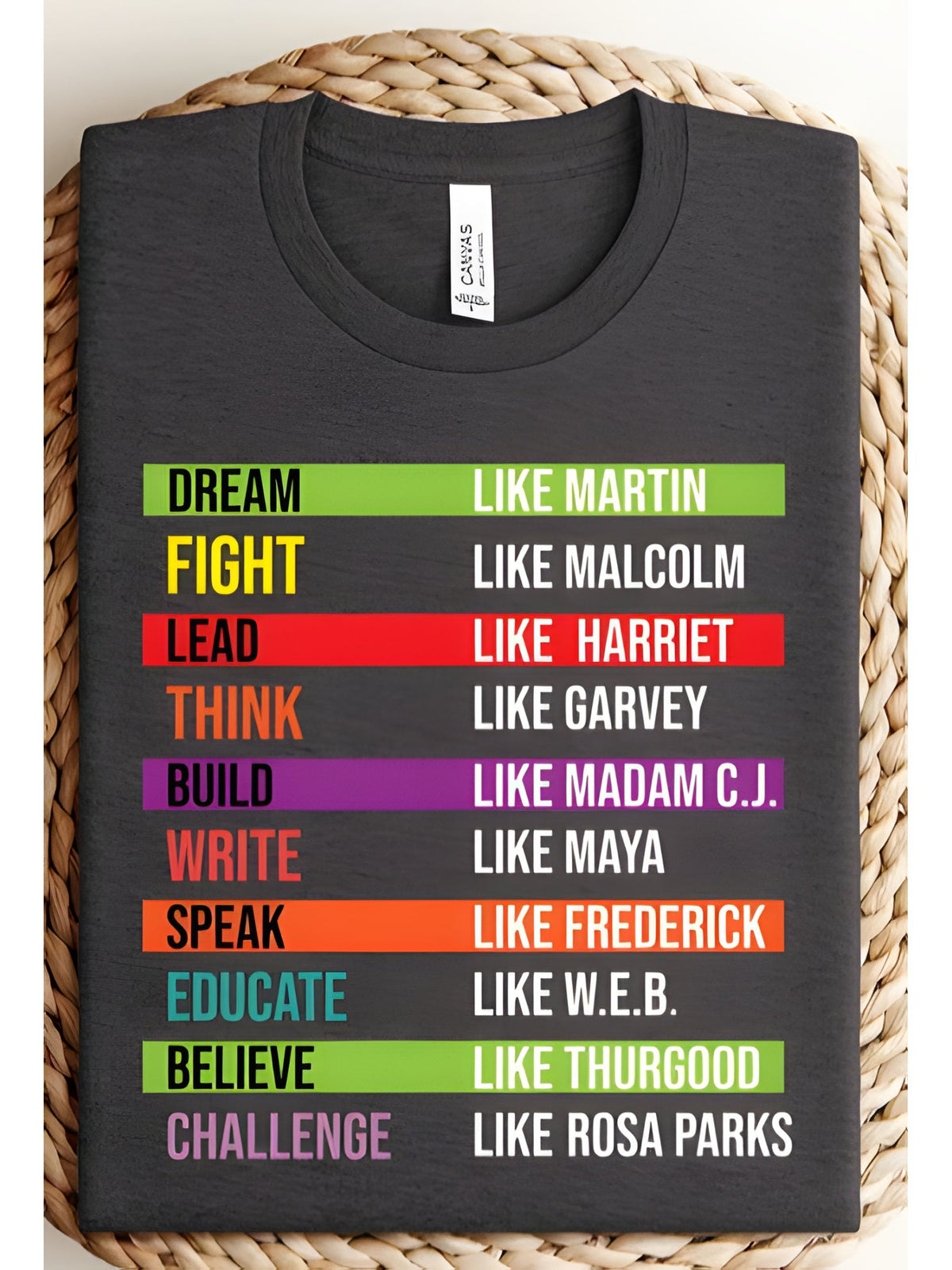 Black Leader Shirt, Black History, BLM Shirt, Dream Shirt like Martin, Incentive T-shirt like Obama, Black History Month Long Sleeve Shirt SS69