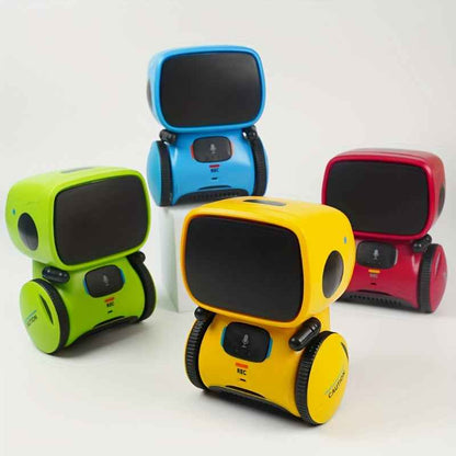 [Interactive | Robot] Smart Voice Interactive Robot | Mini Robot Recording Voice Changing | Halloween Christmas Children's Toy