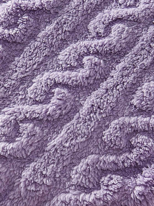 Plus Size Three-Pack Autumn/Winter Plush Jacquard Women's Loose Casual Lounge Pants