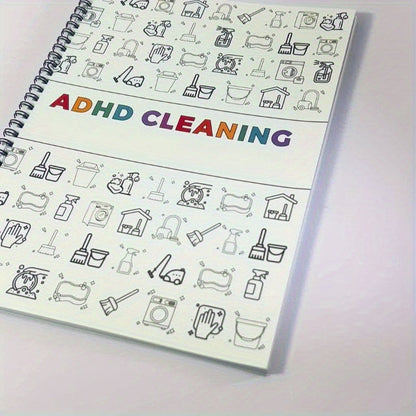 36 Page Attention Deficit Disorder Cleaning Plan Board - A Comprehensive Home Maintenance Organization Checklist Covering Daily, Periodic, Monthly, And Annual Tasks, with a Household Schedule SS69