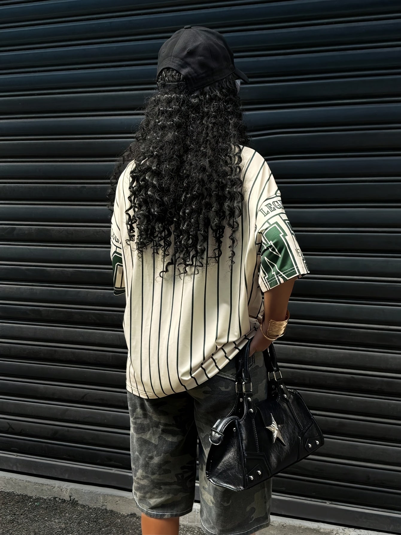 Women's NYC Legend Print Athletic T-Shirt - Casual Crew Neck, Short Sleeve, Lightweight Polyester, Spring/Summer Fashion Top with "N.Y.C. LEGEND" Design, Streetwear Fashion | Trendy Graphic Tee | Glossy Texture Shirt, Ladies SS69