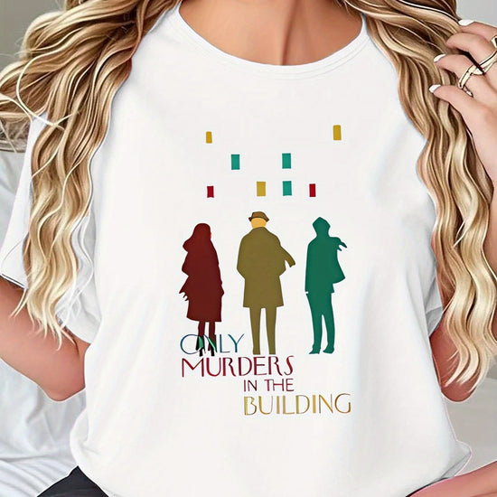 Women's Crime Drama Graphic Tee - 