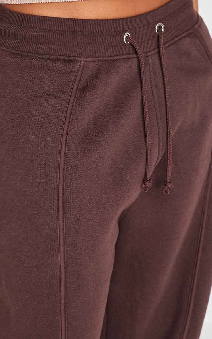 Shape Grey Marl Binded High Waist Wide Leg Joggers