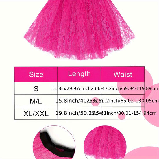 Bracelet Packs 19pcs 80s Costume Set T Shirt Leggings Tutu Skirt Headband Necklace Bracelets Earrings Gloves Leg Warmers For Women (Black Leggings, X-Large)