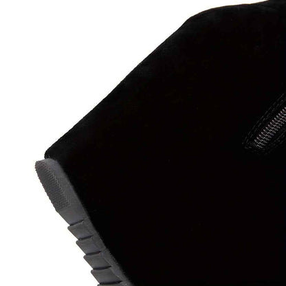 EROCALLI Women'S Gothic Y2K Platform Wedge Heel Knee-High Boots - Chunky Heel Lace-Up with Side Zipper, Faux Cover & Rubber Sole for Casual Party & Daily Wear, High Heel Boots, Party Footwear, Bold Fashion Statement, Durable