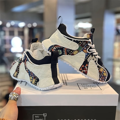 Breathable Men's Fashion Running Shoes - Comfortable Soft Soles for Outdoor Jogging, Winter, Autumn - SS69