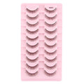 False Eyelashes 3/10 Pairs Natural Long Mink Lashes Strip Dramatic Fake Lashes Full Eye yelash Extension Makeup Faux Cils Tool - SS69