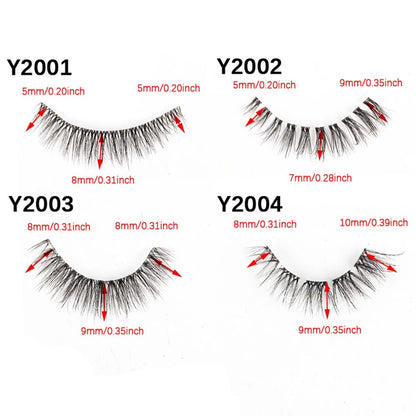 False Eyelashes 3/10 Pairs Natural Long Mink Lashes Strip Dramatic Fake Lashes Full Eye yelash Extension Makeup Faux Cils Tool - SS69