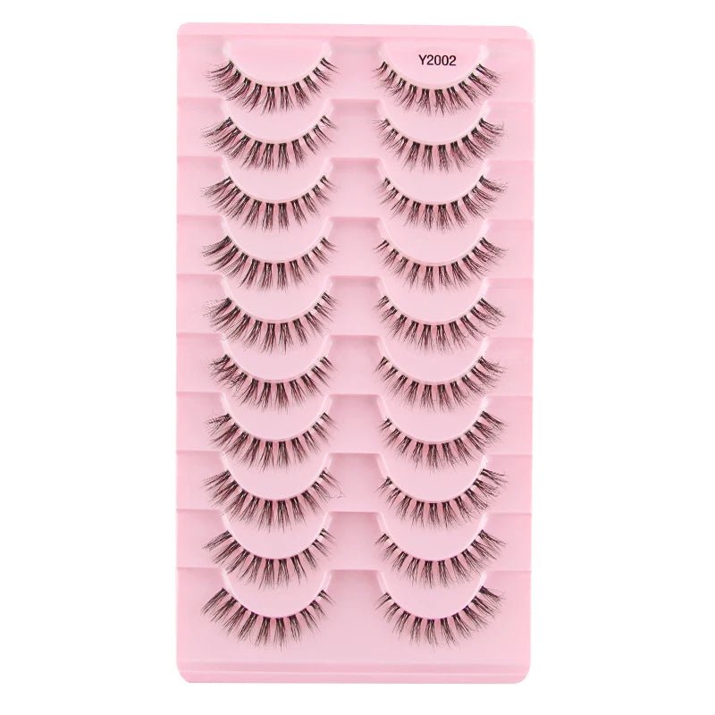 False Eyelashes 3/10 Pairs Natural Long Mink Lashes Strip Dramatic Fake Lashes Full Eye yelash Extension Makeup Faux Cils Tool - SS69