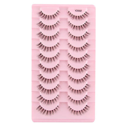False Eyelashes 3/10 Pairs Natural Long Mink Lashes Strip Dramatic Fake Lashes Full Eye yelash Extension Makeup Faux Cils Tool - SS69