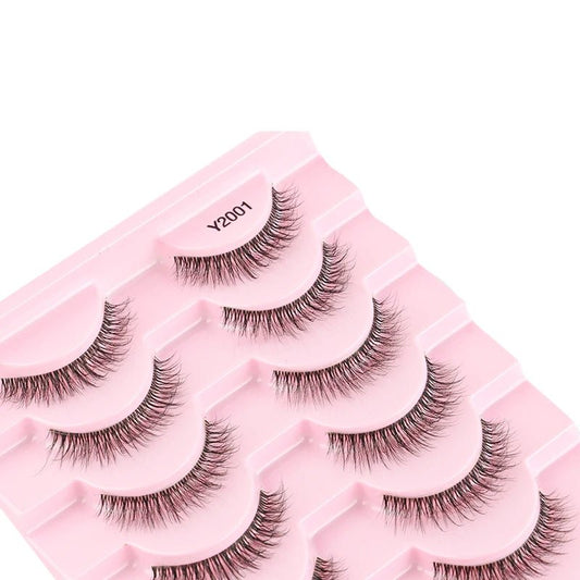 False Eyelashes 3/10 Pairs Natural Long Mink Lashes Strip Dramatic Fake Lashes Full Eye yelash Extension Makeup Faux Cils Tool - SS69