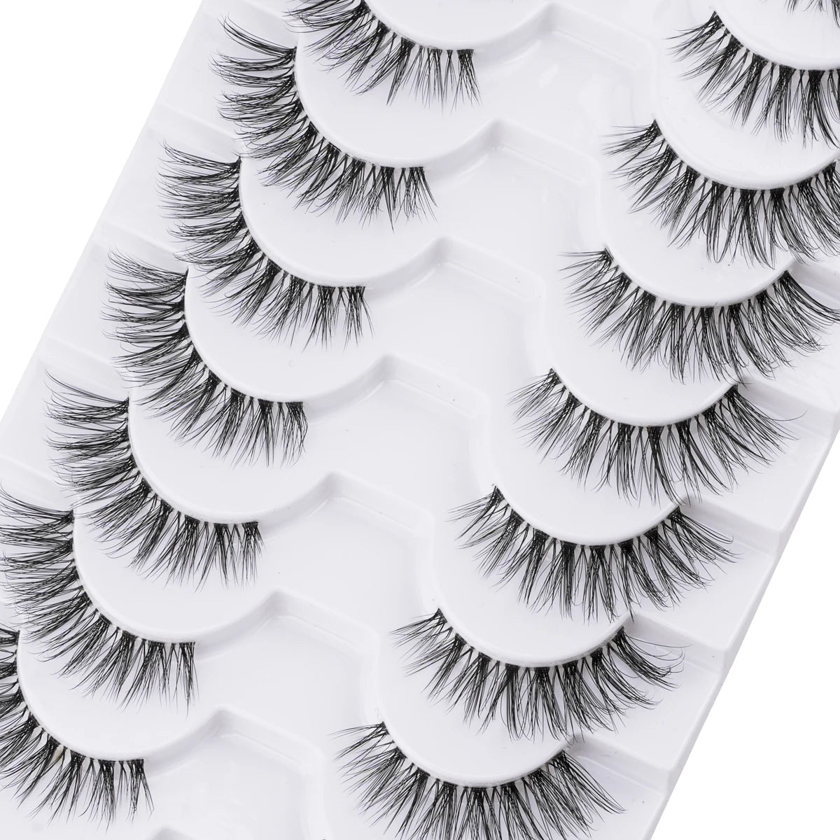 False Eyelashes 3/10 Pairs Natural Long Mink Lashes Strip Dramatic Fake Lashes Full Eye yelash Extension Makeup Faux Cils Tool - SS69