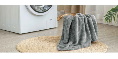 2-in-1 Ultra-Soft Flannel Travel Blanket with Pillow Travel Blanket Airplane Compact with Bag, Portable And Packable 2in 1 Jacquard Travel Pillow And Blanket Set, for Office, Sofa, Airplane & Car with Luggage Cover & Backpack