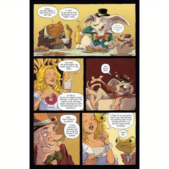 Boom! Studios Alice Never After Graphic Novel - Twisted Wonderland English Edition by Dan Panosian, Giancarlo Alessandrini, Giancarlo Spalletta, Francesco Segala - Publication Date 2024-05-07 SS69