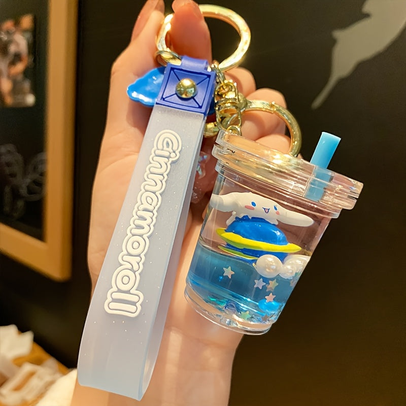 Genuine Sanrio Hello Kitty Resin Anime Doll Moon Keychain - Keychain & Keychain for Car Keys, Gifts for Bag Decorations, Daily Use, Collectibles, Fashion Accessories [] SS69