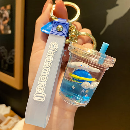 Genuine Sanrio Hello Kitty Resin Anime Doll Moon Keychain - Keychain & Keychain for Car Keys, Gifts for Bag Decorations, Daily Use, Collectibles, Fashion Accessories [] SS69