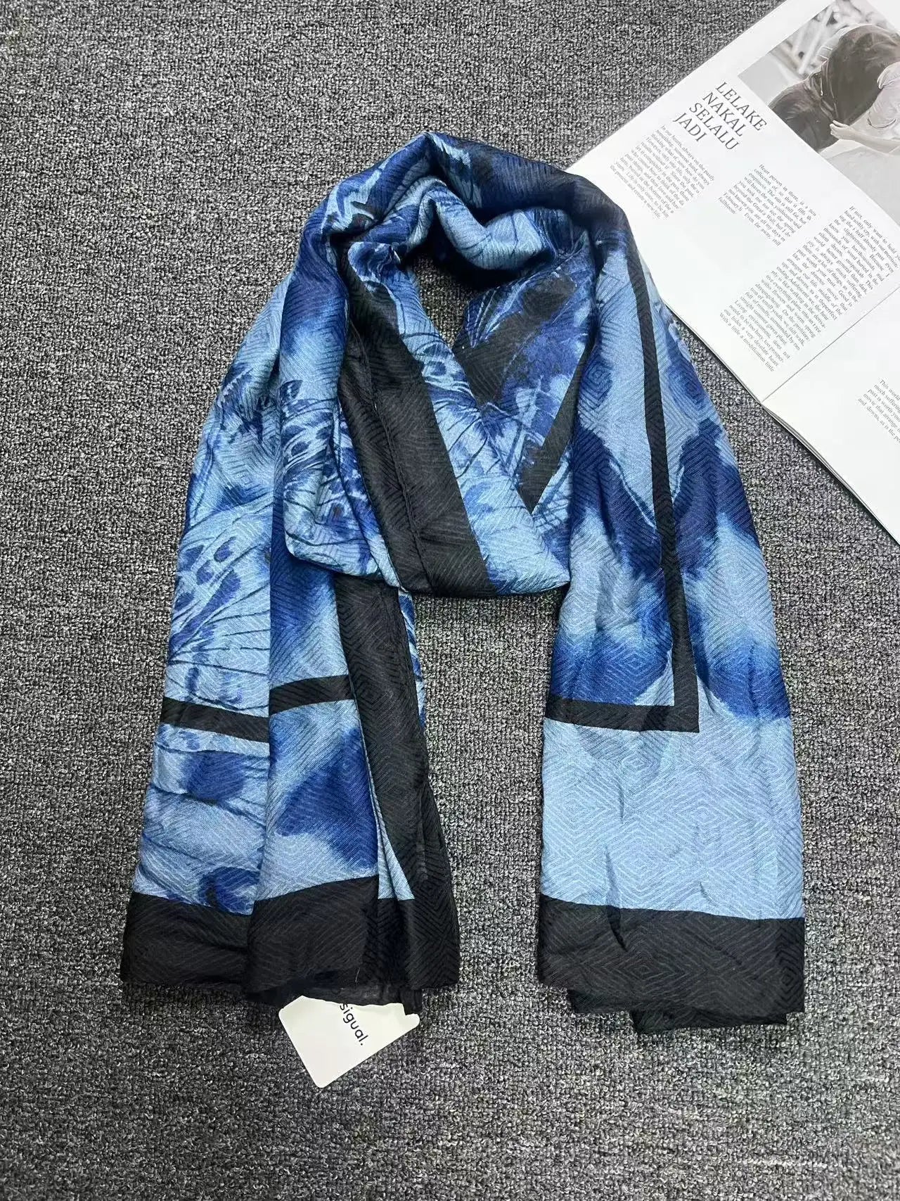 Foreign Trade Original Order Spanish Fashion New Product Knitted Embroidery Printed Outdoor Beach Sunshade Women's Scarf - SS69