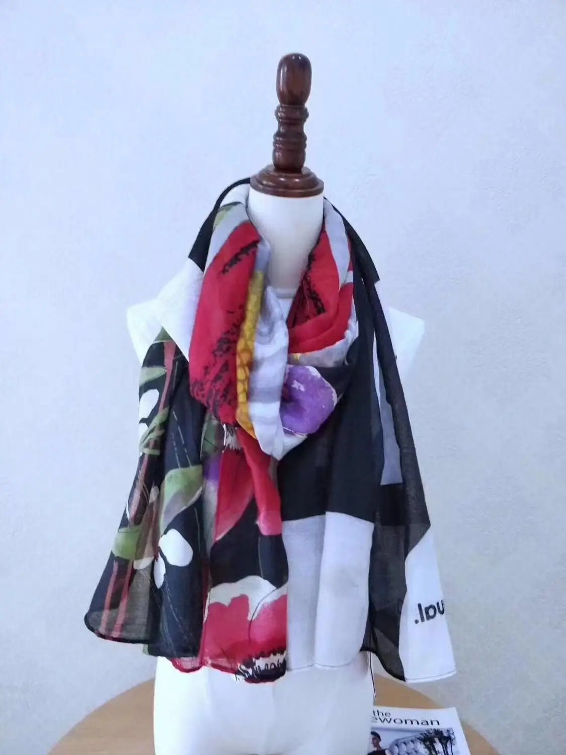 Foreign Trade Original Order Spanish Fashion New Product Knitted Embroidery Printed Outdoor Beach Sunshade Women's Scarf - SS69
