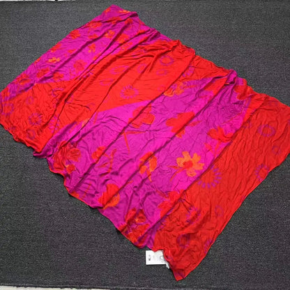 Foreign Trade Original Order Spanish Fashion New Product Knitted Embroidery Printed Outdoor Beach Sunshade Women's Scarf - SS69