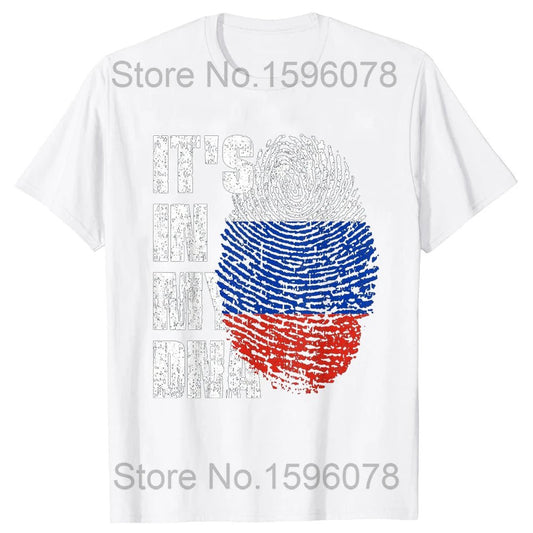Funny Russia Russian Girl Woman Flag T Shirts Summer Style Graphic Cotton Streetwear Short Sleeve Birthday Gifts T-shirt - SS69