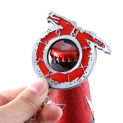 Game God of War 5 Ragnarok Key Chain Kratos Ares Thor's Hammer Blades of Exile Leviathan Axe Weapon Keychain for Men Jewelry - SS69