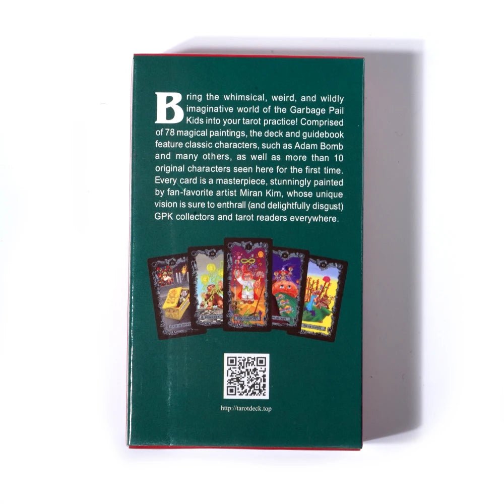 Garbage Pail Kids Official Tarot Deck and Guidebook Unique Collectible Card Set Dive into Fun with Nostalgic Characters Perfect - SS69
