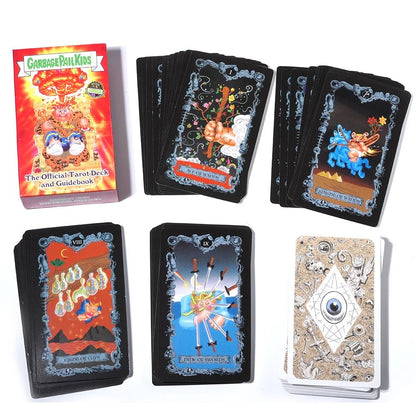 Garbage Pail Kids Official Tarot Deck and Guidebook Unique Collectible Card Set Dive into Fun with Nostalgic Characters Perfect - SS69