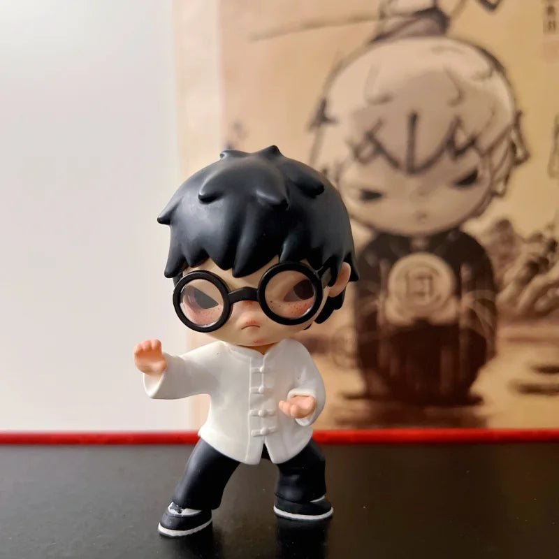 Genuine Bubu Hirono Skull Panda Blind Box Toy Mega Space Molly Customized Action Figure Cartoon Model Dolls Collection Gift - SS69