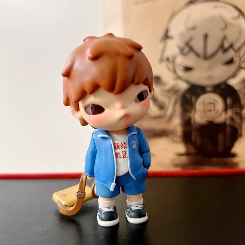 Genuine Bubu Hirono Skull Panda Blind Box Toy Mega Space Molly Customized Action Figure Cartoon Model Dolls Collection Gift - SS69