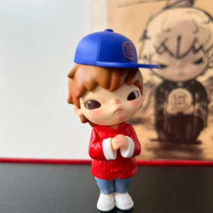 Genuine Bubu Hirono Skull Panda Blind Box Toy Mega Space Molly Customized Action Figure Cartoon Model Dolls Collection Gift - SS69