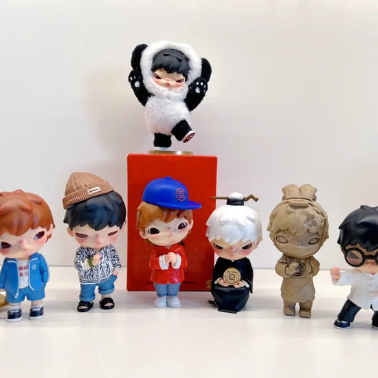 Genuine Bubu Hirono Skull Panda Blind Box Toy Mega Space Molly Customized Action Figure Cartoon Model Dolls Collection Gift - SS69