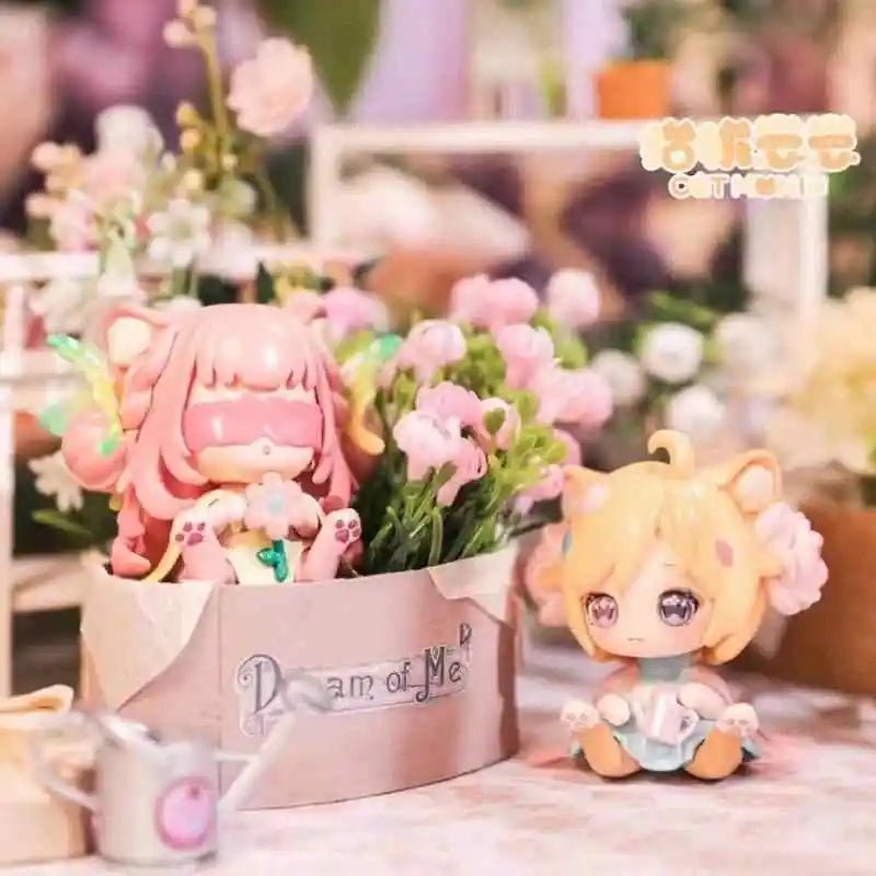 Genuine Moni Cute Cat Kitten Office Blind Box Table Display A Surprise Toy Gift For The Girl'S Birthday Present Cute Kawaii - SS69