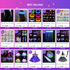 Glowing Feather Boa LED Lights Boas Scarf for Party Wedding Costume Tree Home Decoration Halloween - SS69