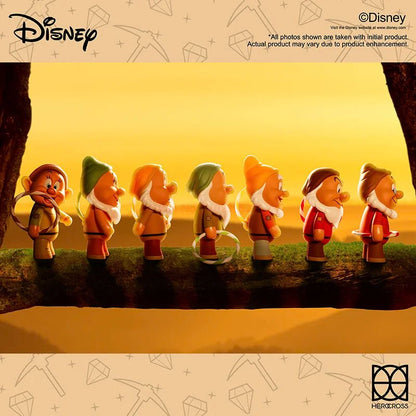 Herocross Disney Seven Dwarfs Snow White Trendy Play Handmade Desktop Decoration Creative Gift Collectible Cartoon Anime - SS69