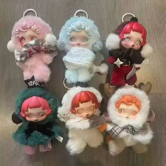 High Quality Replica Skullpanda Blind Box Winter Symphony Series Vinyl Plush Doll Kawaii Mystery Box Christmas Gift Kids Toys - SS69