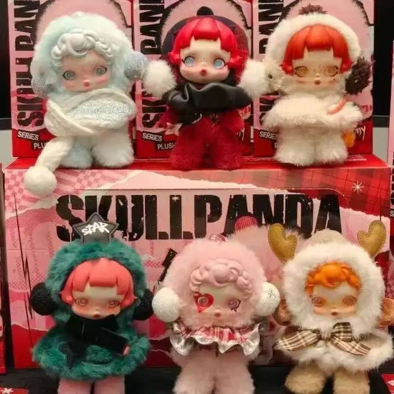 High Quality Replica Skullpanda Blind Box Winter Symphony Series Vinyl Plush Doll Kawaii Mystery Box Christmas Gift Kids Toys - SS69