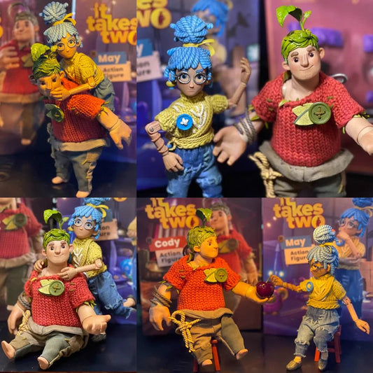 In Stock It Takes Two Cloth Gong Action Figures Figure Movable Collectible Dolls Collectible Game Custom Toys Valentine's Gifts - SS69