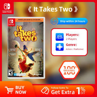 It Takes Two - Nintendo Switch Game Deals Action Game Physical Entity Cassette Fro Nintendo Switch OLED Lite - SS69