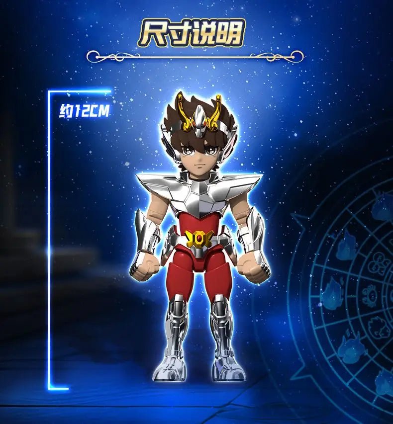 KAYOU Saint Seiya New Holy Cloak Awakening Peripheral Doll Model Anime Rare Figure Box Hobby Game Gifts Toys - SS69