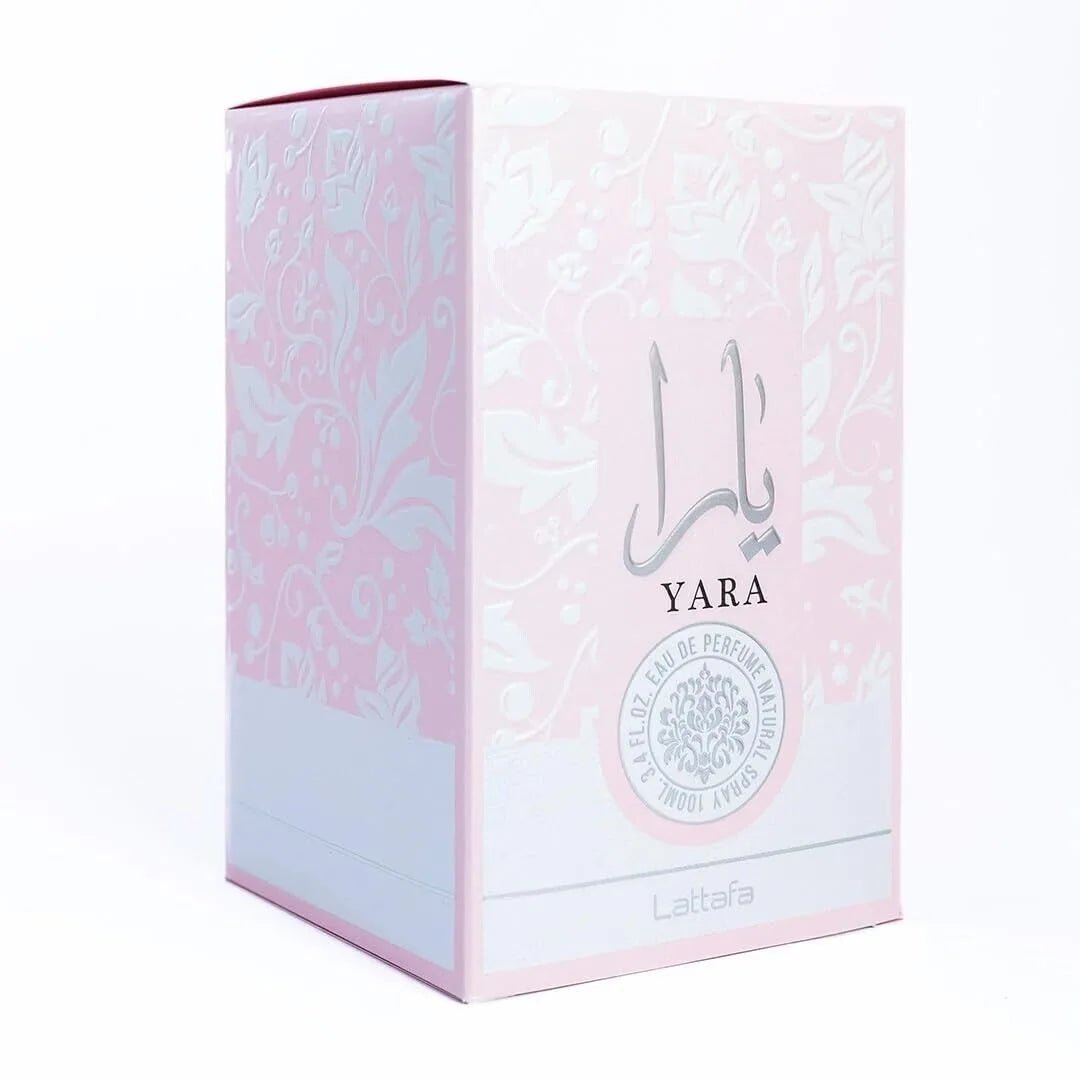 Lattafa Yara Pink Edition For Women Eau de Perfume Spray, 3.40 Ounce / 100 ml Long - Lasting Floral Scent Best Valentine's Day Gif - SS69